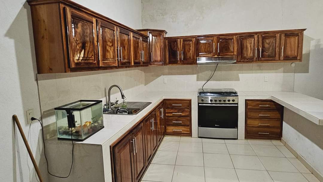 cocina - Cocina en madera de caoba 🌳 
