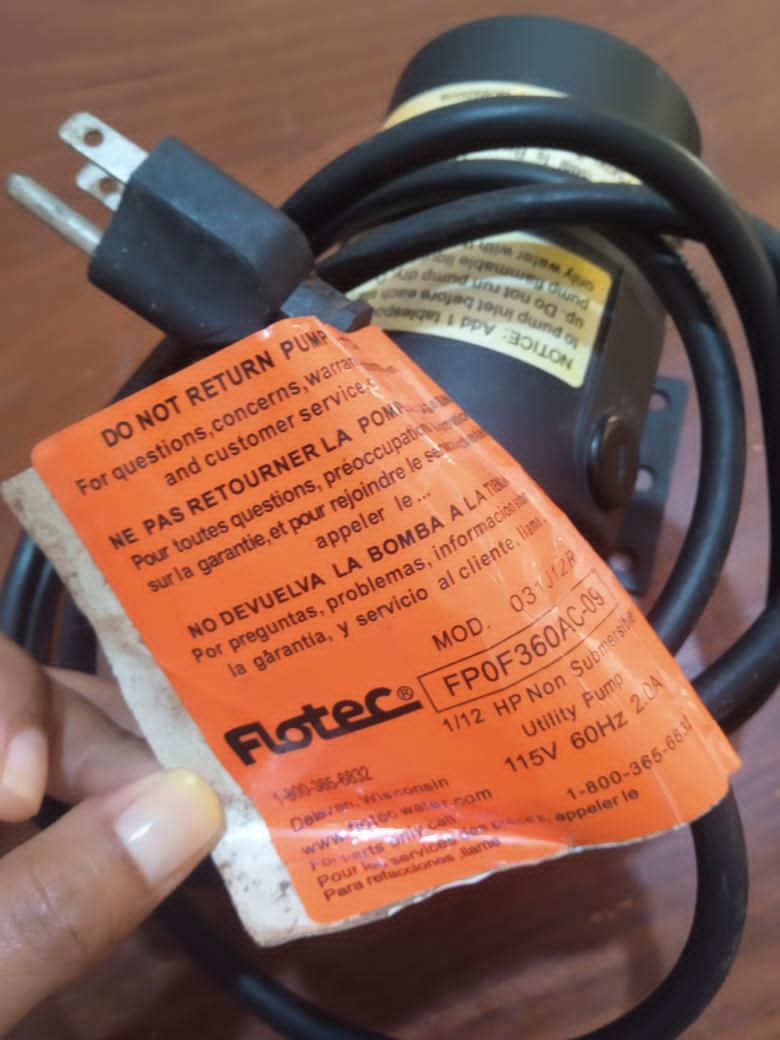 herramientas, jardines y exterior - Bomba Sumergible  Flotec 5