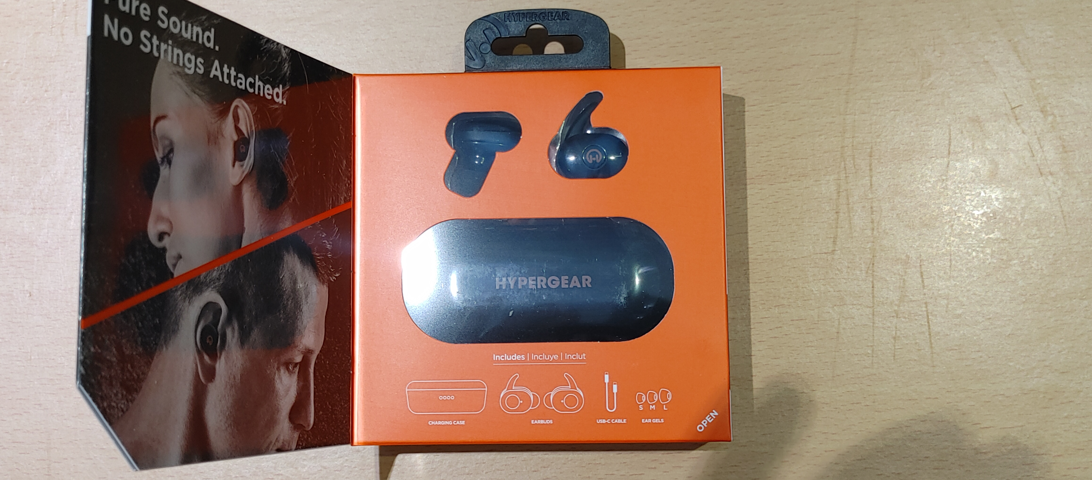 accesorios para electronica - Audífonos Hypergear Puré Sound pequeños negos 4