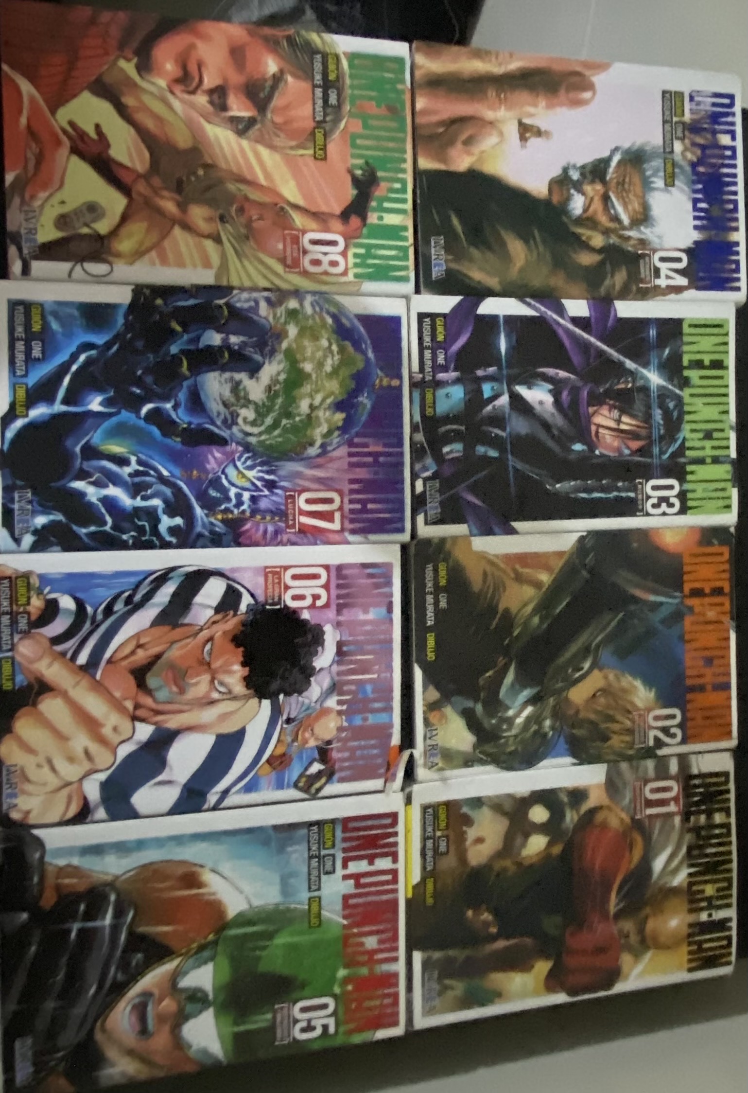 hobby y coleccion - ONE PUNCH MAN 1-8 MANGA 1