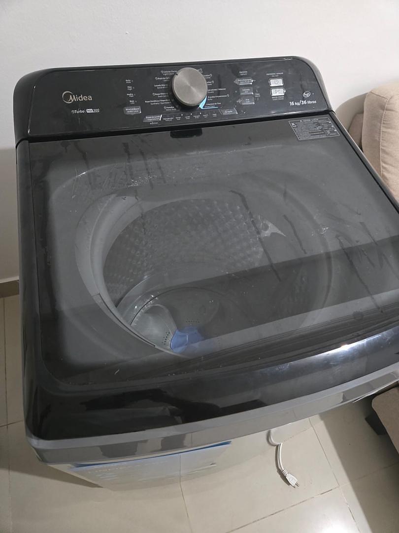 electrodomesticos - lavadora automática Midea de 32 libras  3
