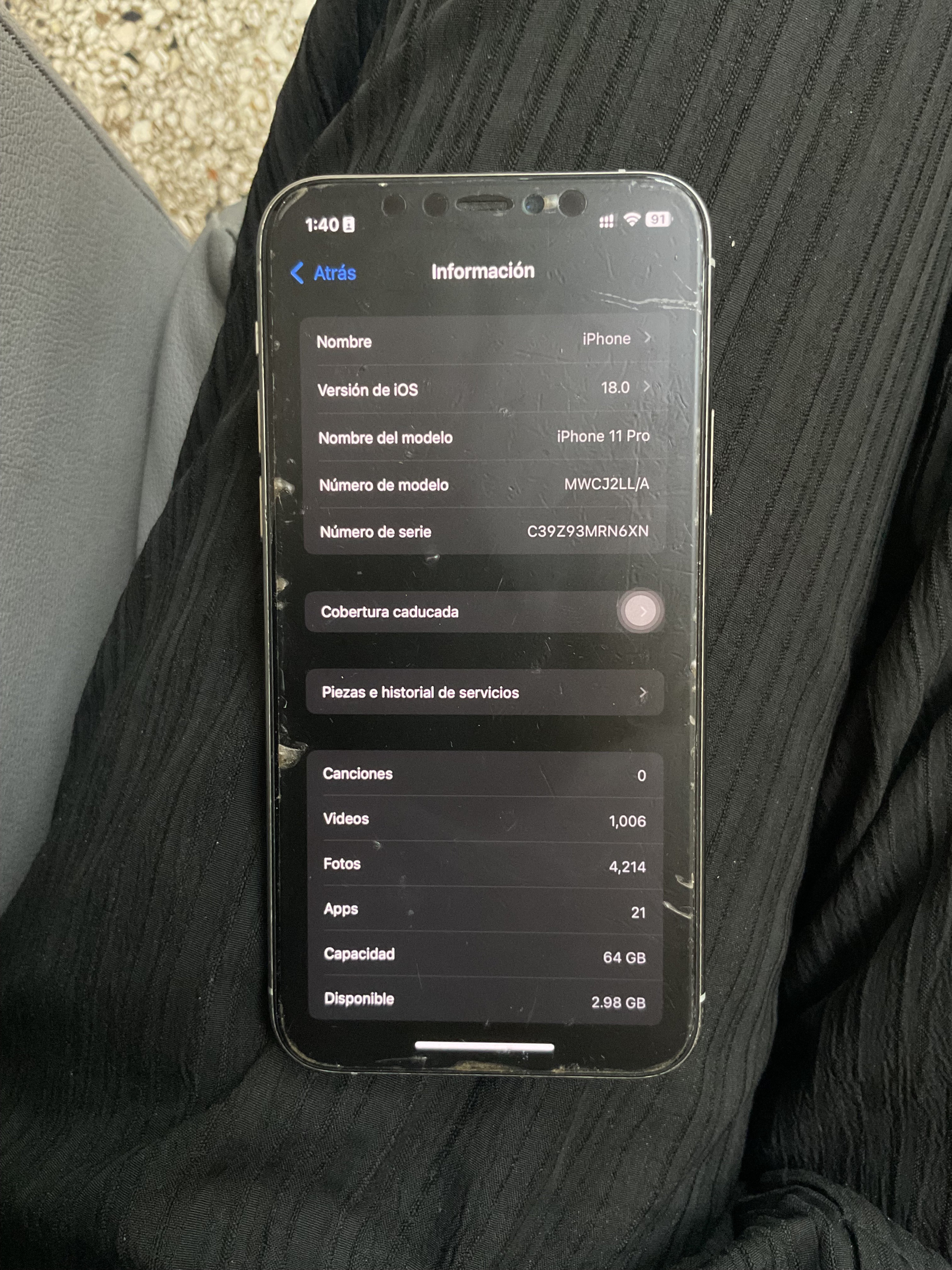 celulares y tabletas - iPhone 11 Pro  1