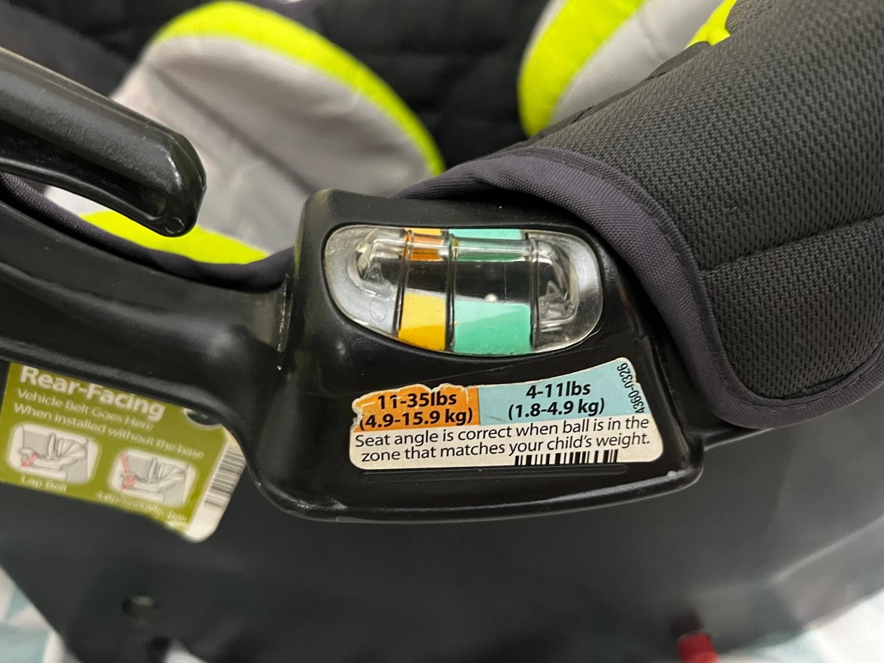coches y sillas - Car Seat para bebé de 4 a 35 libras 5