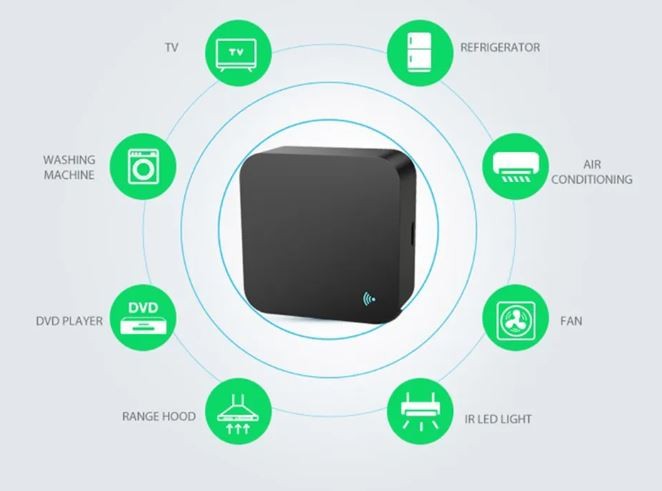 accesorios para electronica - Control remoto inteligente universal, controla tu dispositivos a traves de Wifi 3