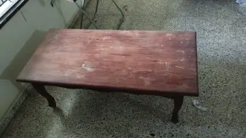 muebles y colchones - MESA DE CENTRO PINO BARATA