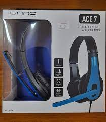 computadoras y laptops - AUDÍFONOS 3.5 MM CON MICRÓFONO ACE 7HS7207BL 1