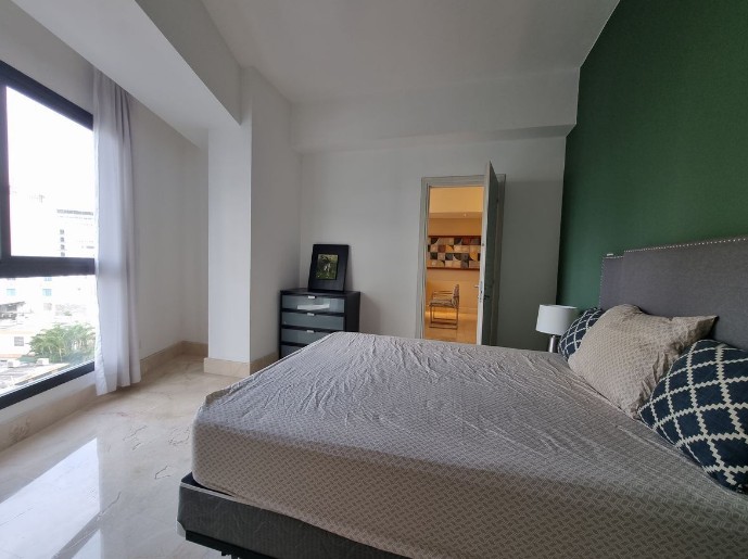 apartamentos - Alquiler de Apartamento amoblado en Naco 7