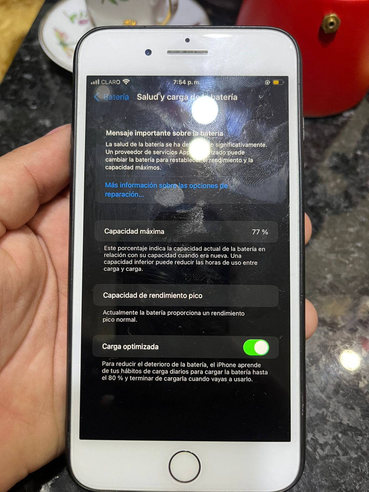 celulares y tabletas - iPhone 8 Plus condición 9/10 5
