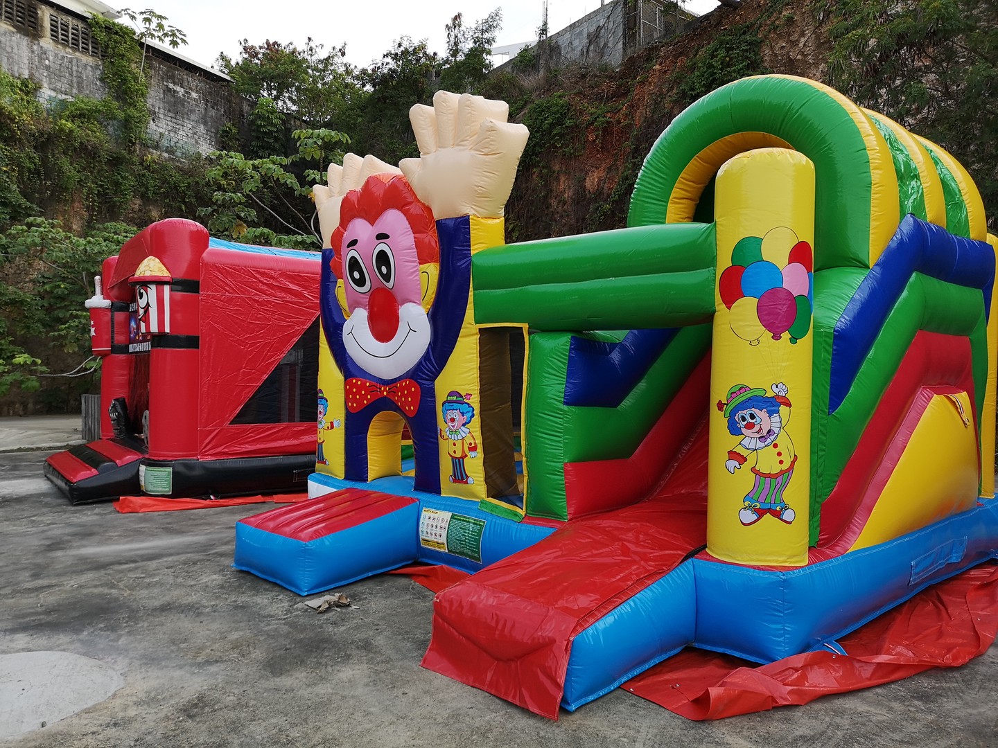 equipos profesionales - Inflables para Niños de Uso Comercial - Payaso 2