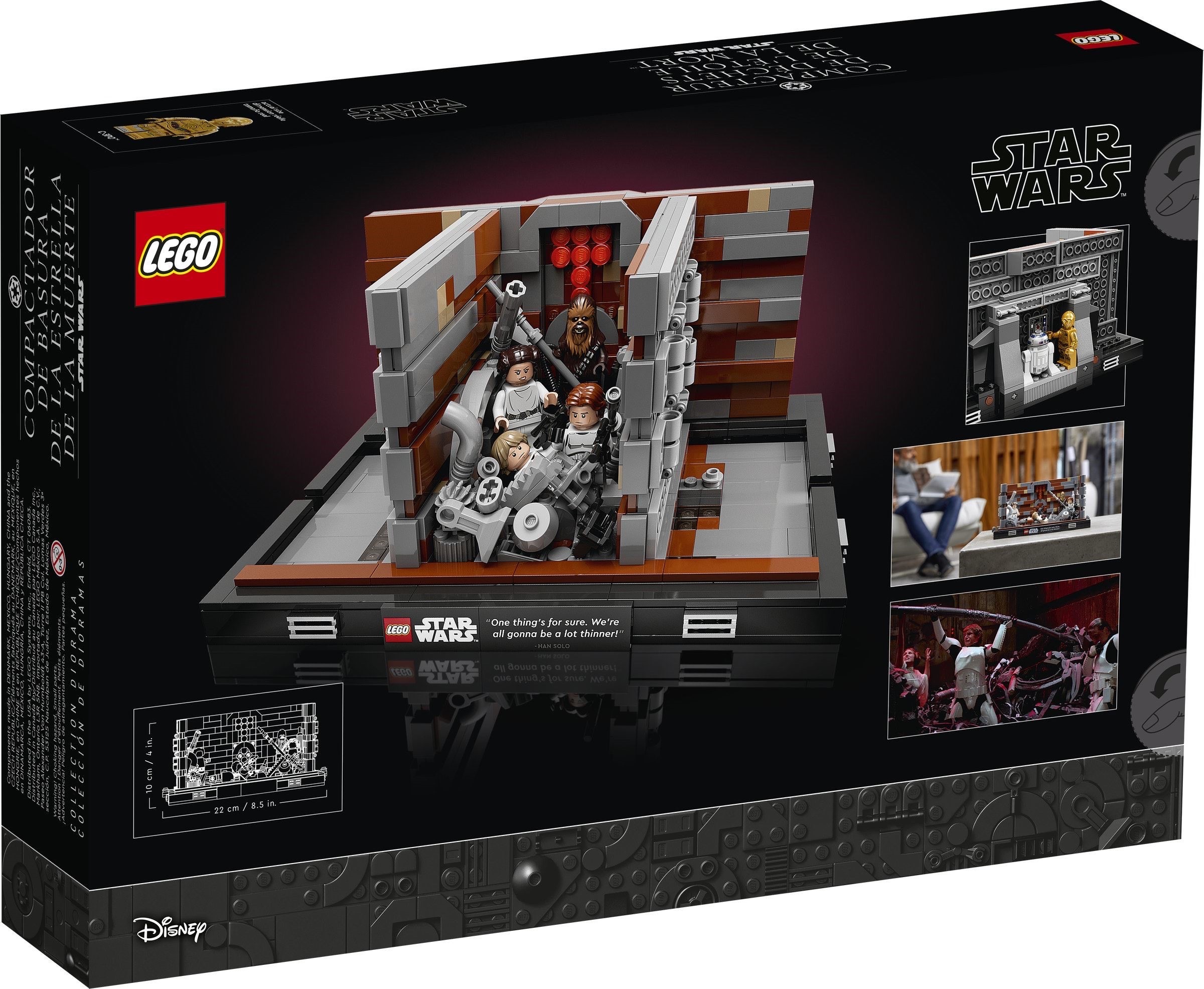 juguetes - Lego Star Wars 75339 Compactador De Basura De La Estrella de La Muerte 1