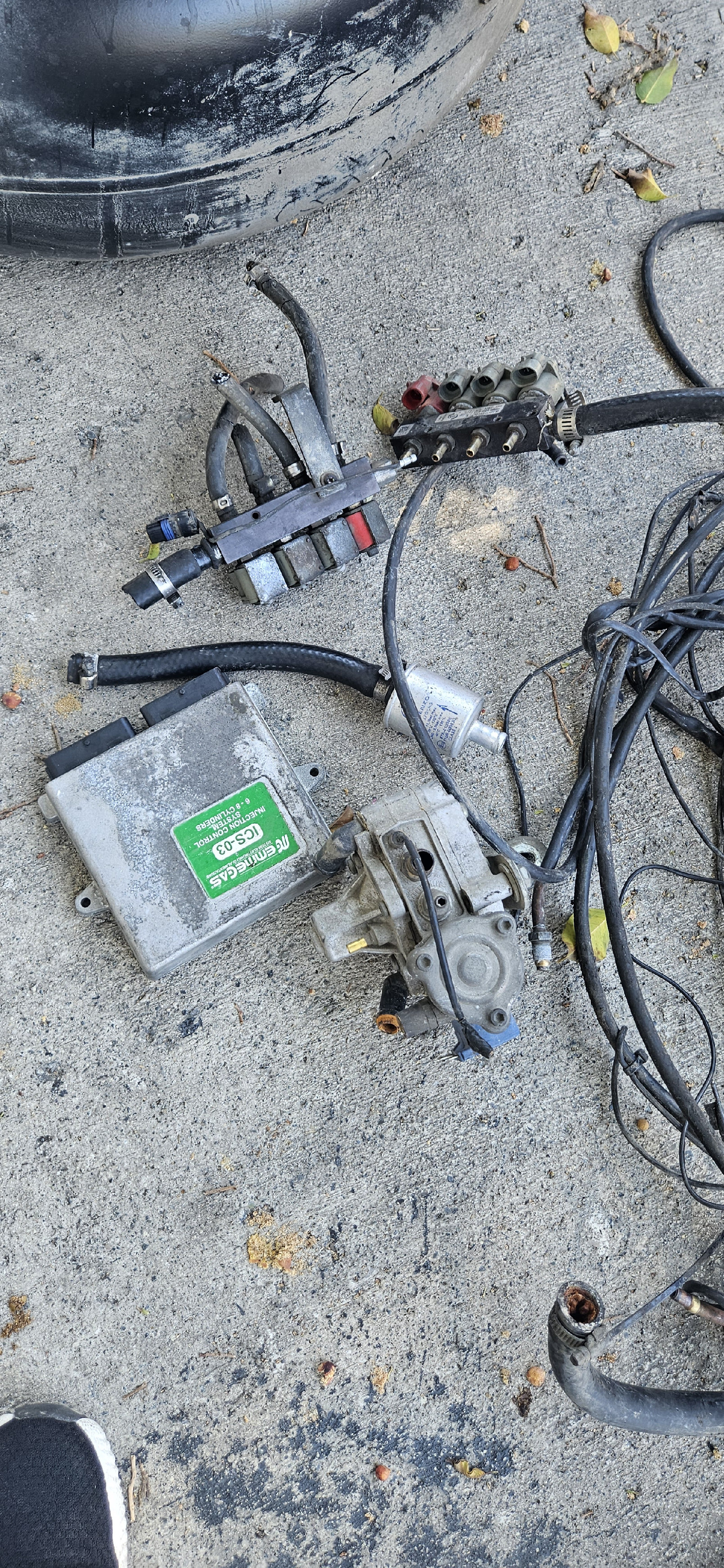 accesorios para vehiculos - equipo de gas por inyección v8 1