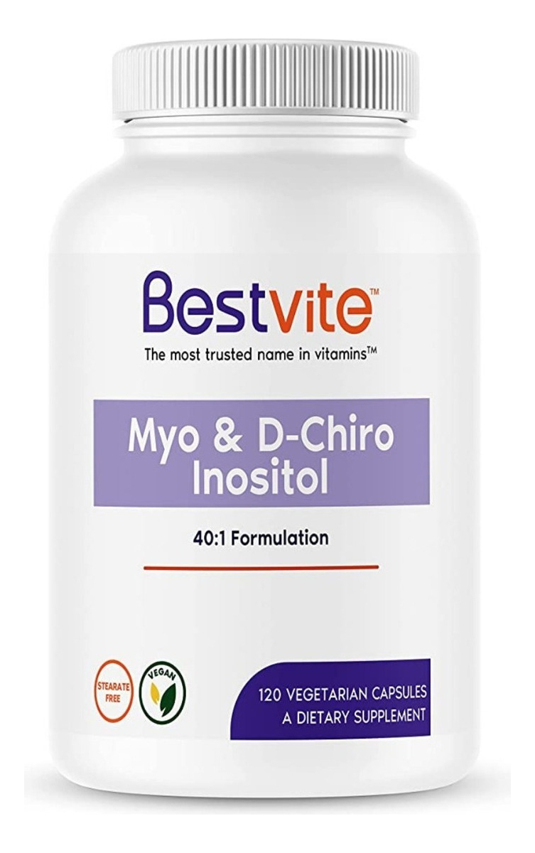 Salud y Equipamiento Médico - Inositol 120caps 50mg Bestvite - U - Unidad A $1549