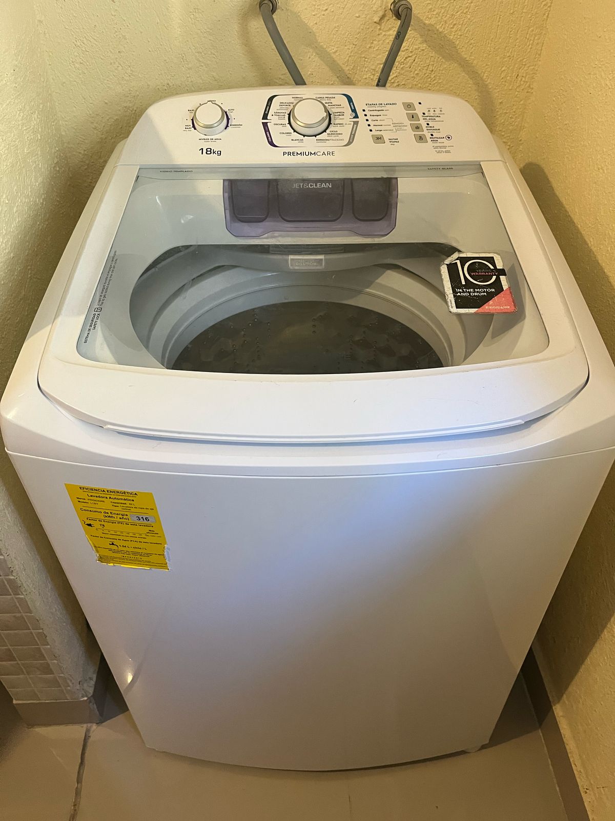 electrodomesticos - Lavadora automática 18 kilos  0