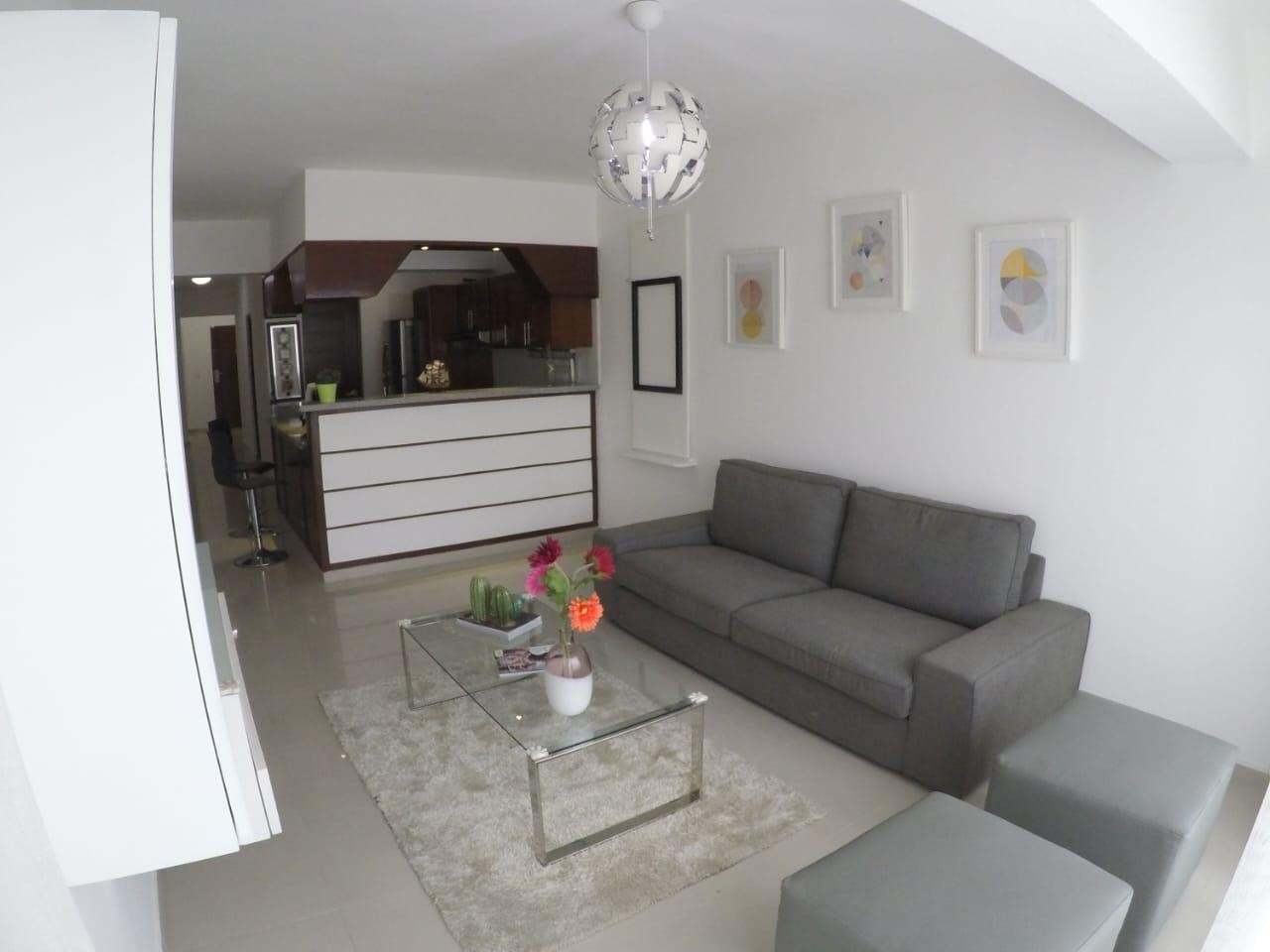 apartamentos - Amplio Apartamento Amueblado diseño Europeo para alquiler de Dos Habitaciones 0