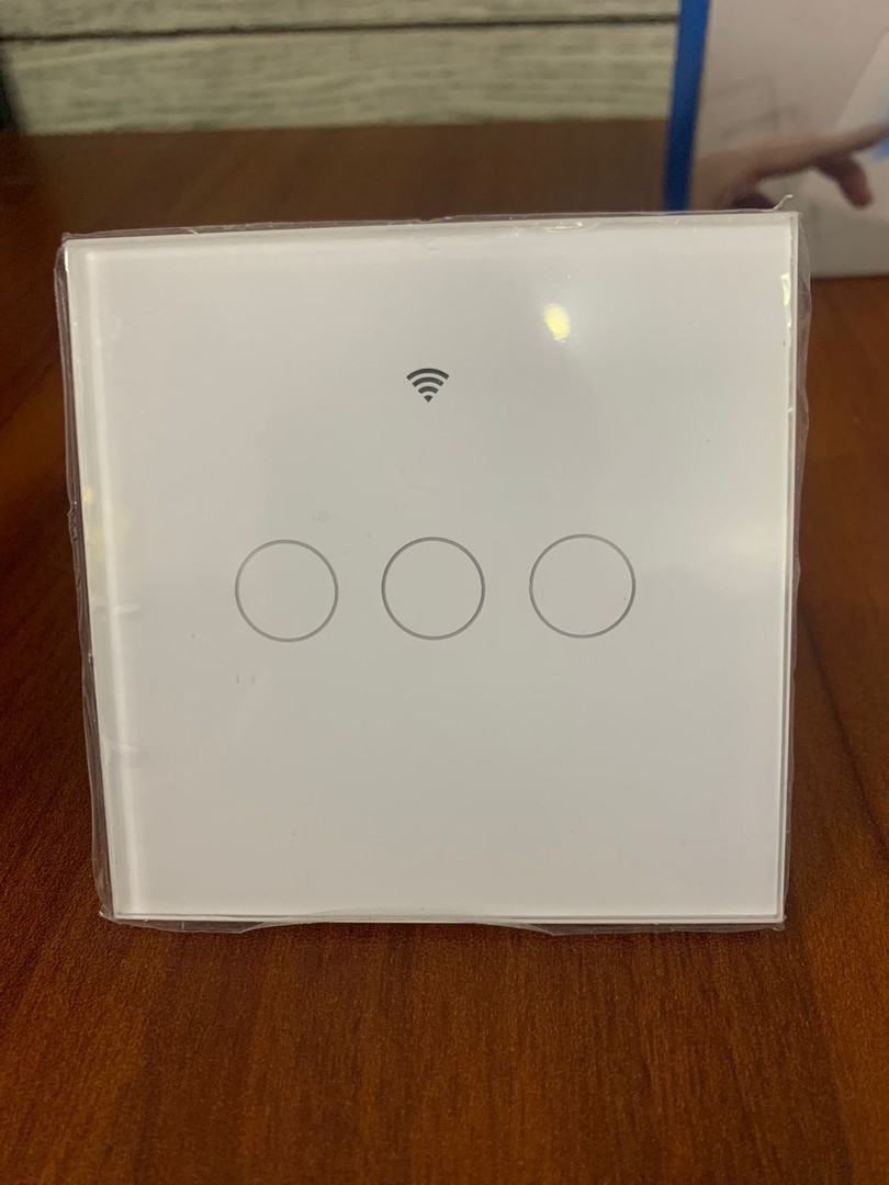 accesorios para electronica - Interruptor WIFI 3 conectores, contecta con Alexa y Google Home, no usa neutro
 4