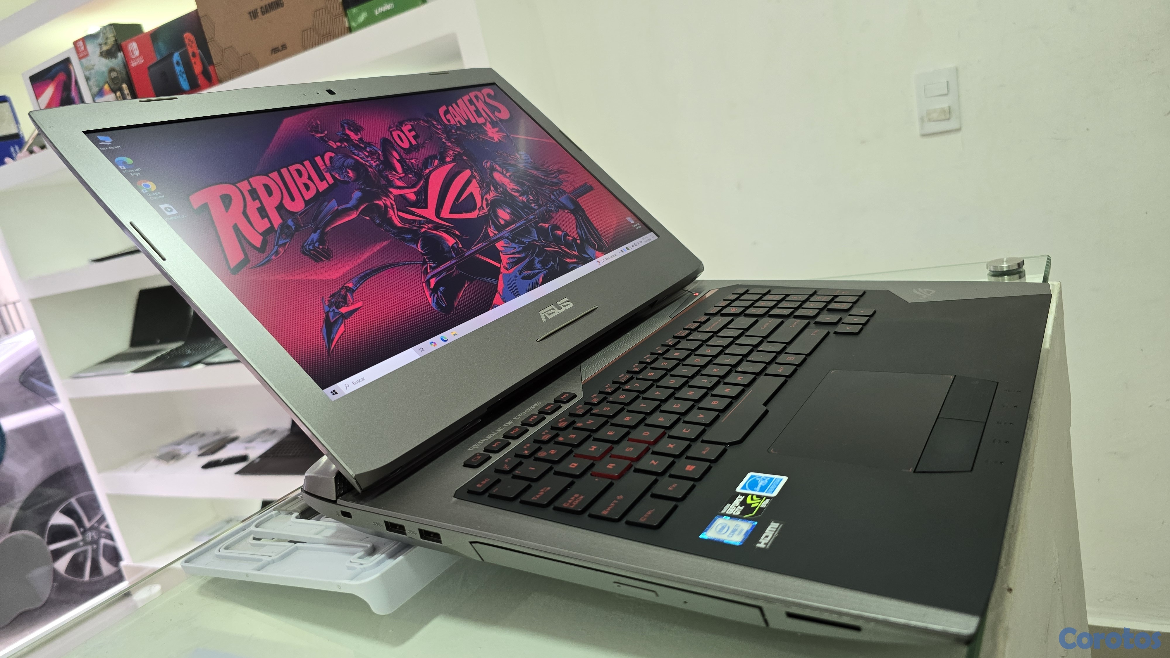 computadoras y laptops - Asus Gaming 17.3 Pulg Core i7 Ram 24gb ddr4 Disco 1100gb Nvidea Gtx 970m 6gb 2