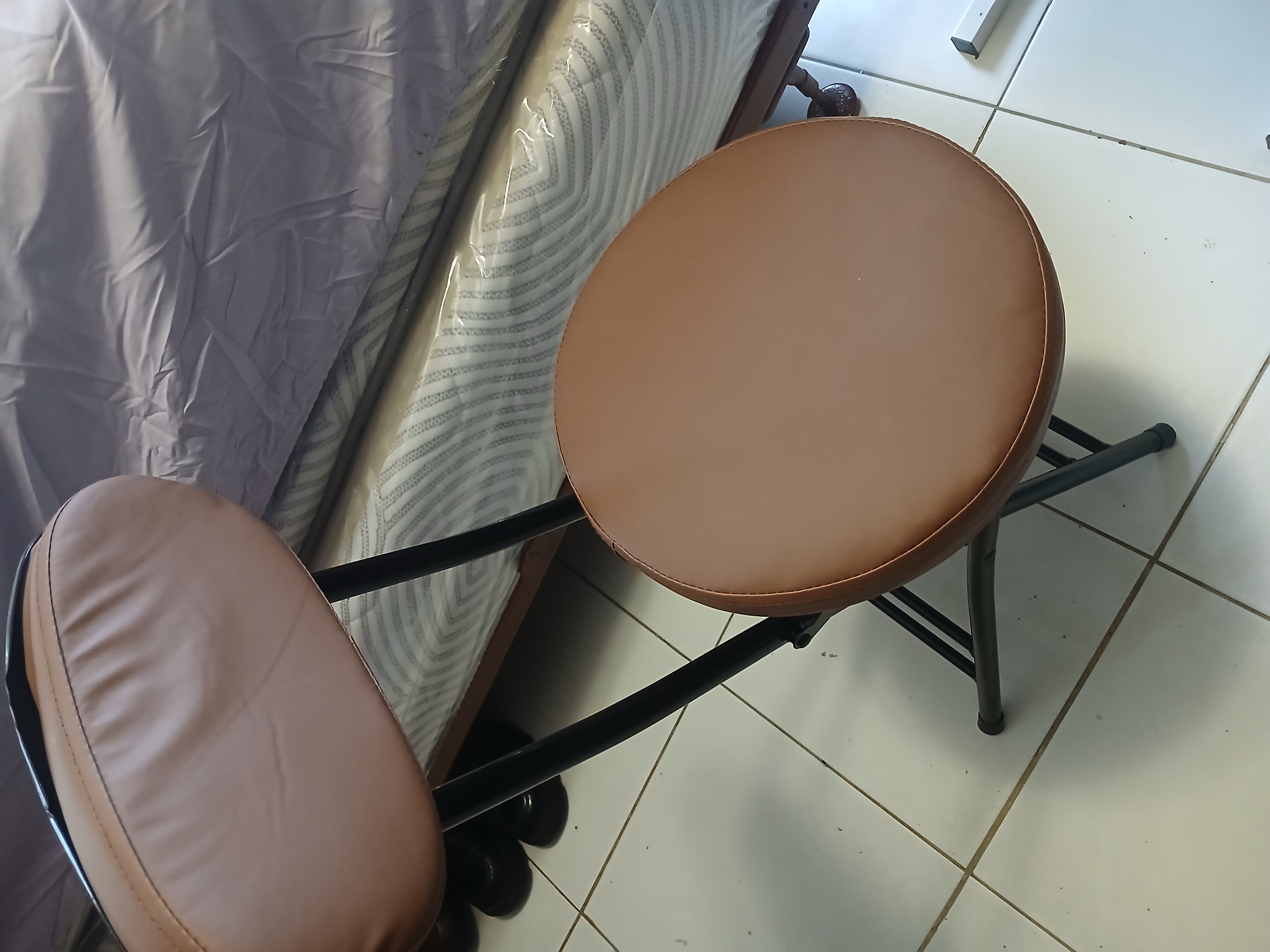 muebles y colchones - silla plegable  2