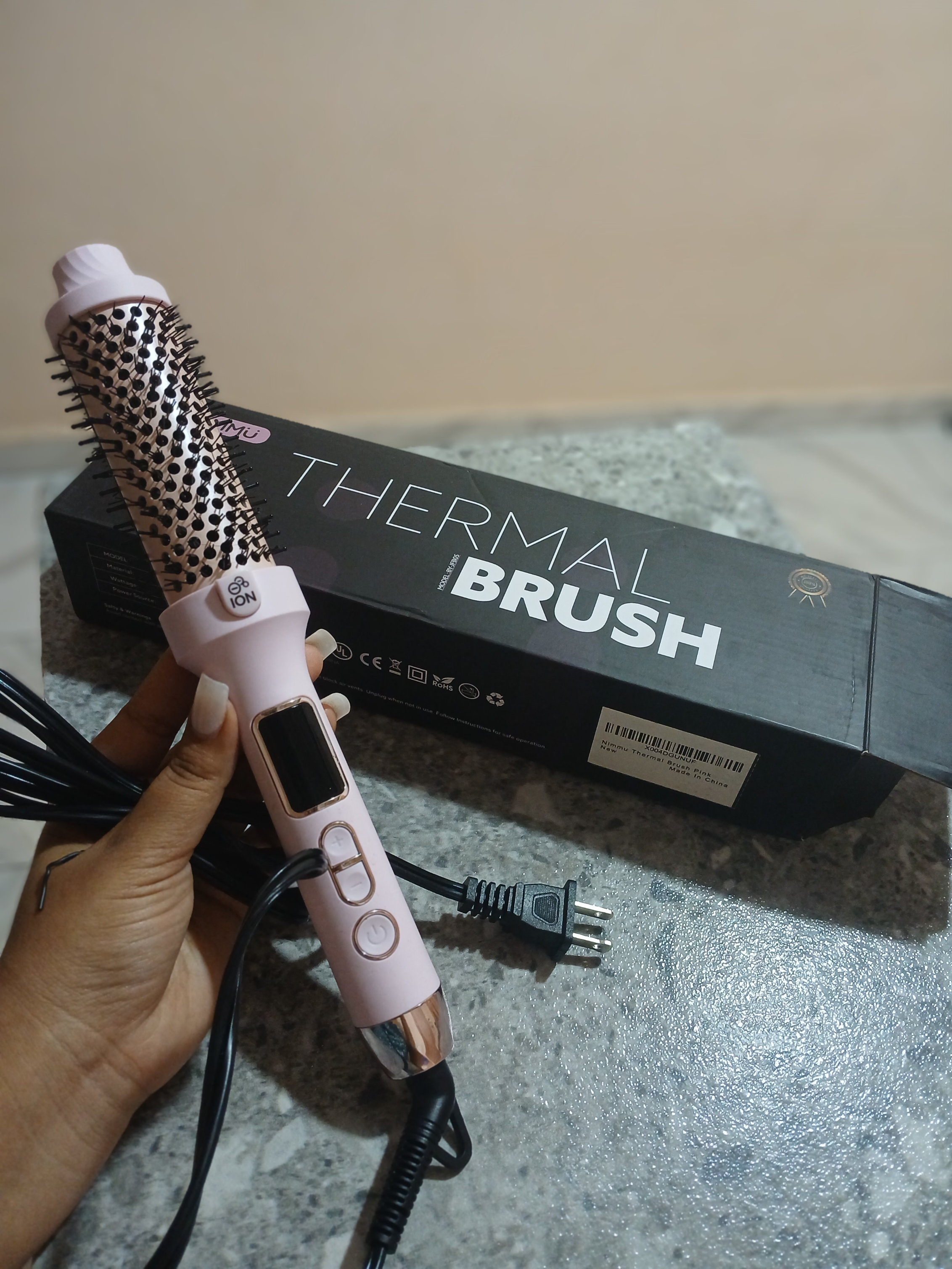 salud y belleza - Thermal Brush cepillo alisador  0
