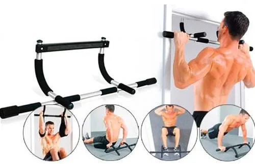 deportes - barra abdominal iron gym  0