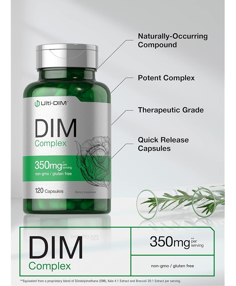 Salud y Equipamiento Médico - Suplemento De Complejo Dim 350 Mg 120 Cápsulas 2