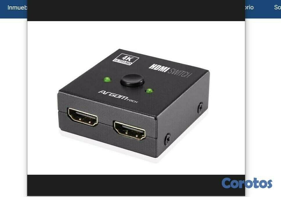 accesorios para electronica - Switch hdmi 2 en 1, interruptor hdmi  1