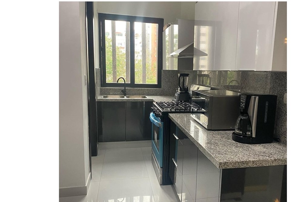 apartamentos - Apartamento amueblado en alquiler en Bella vista  6