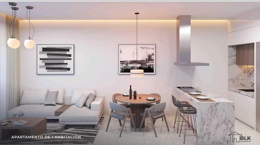 apartamentos - Proyecto en venta Punta Cana #23-2192 dos dormitorios. 2 baños, 3 parqueos.
