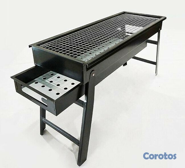 cocina - BBQ portatil, barbecue - parrilla de carbón portátil 1