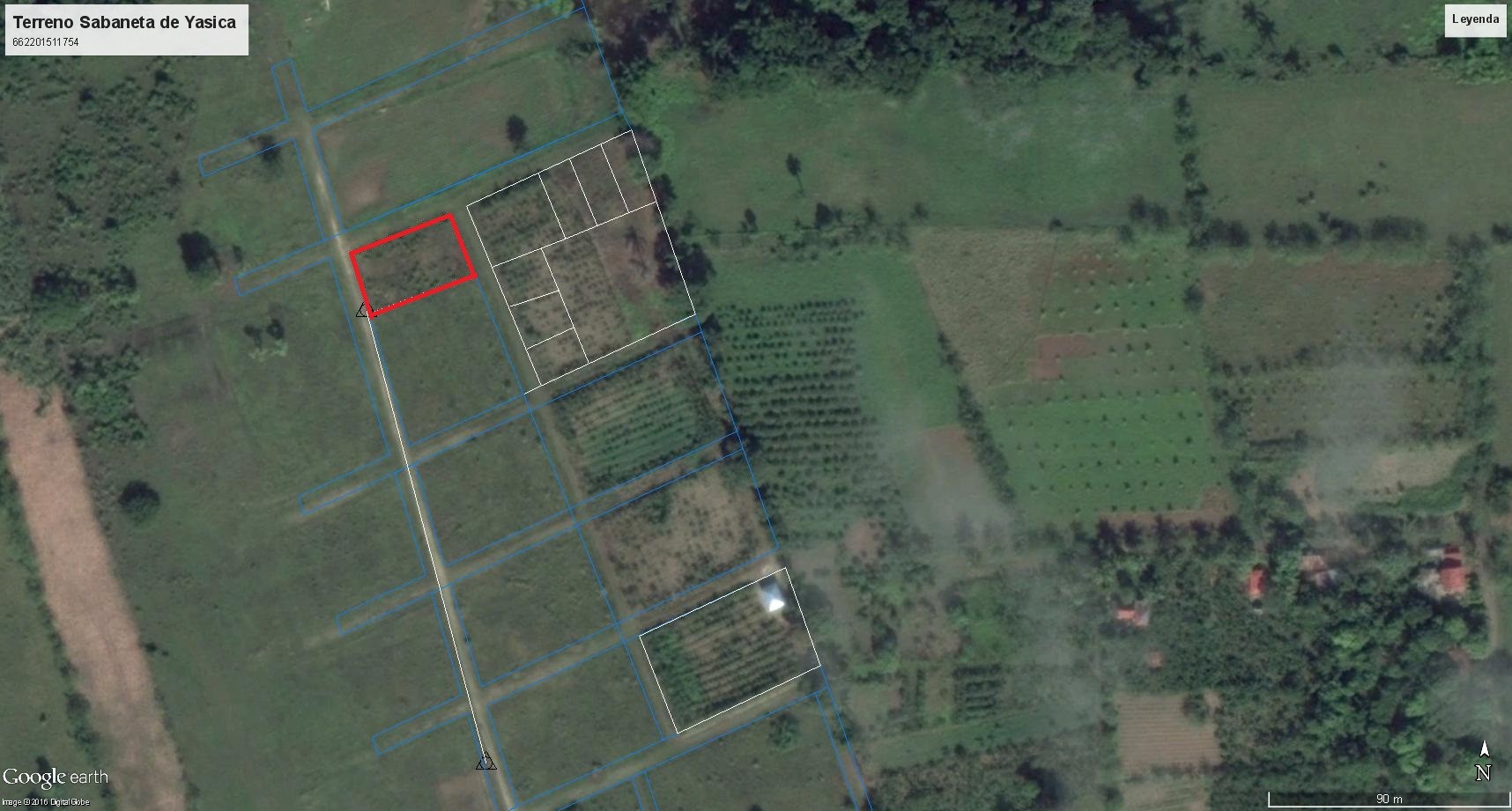 solares y terrenos - Solares Sabaneta  Yásica 288, 610 y 973 m², lugar tranquilo con agua y luz