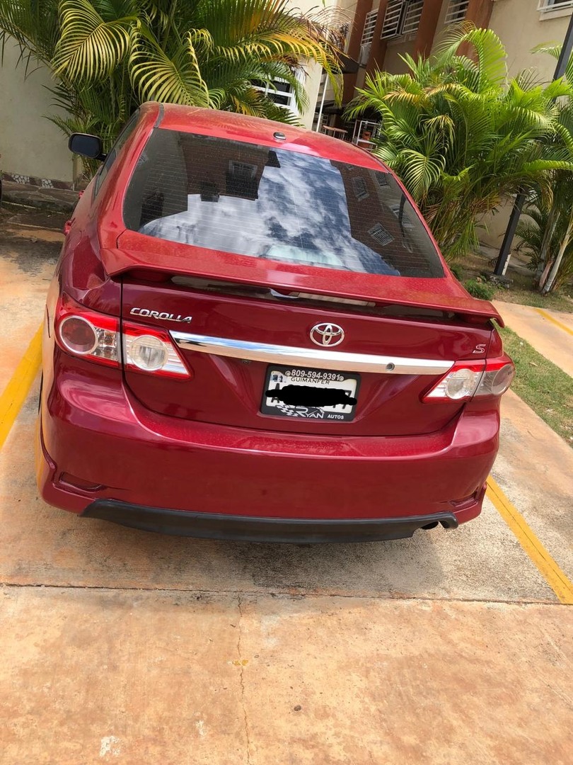 carros - Toyota Corolla tipo S año 2013