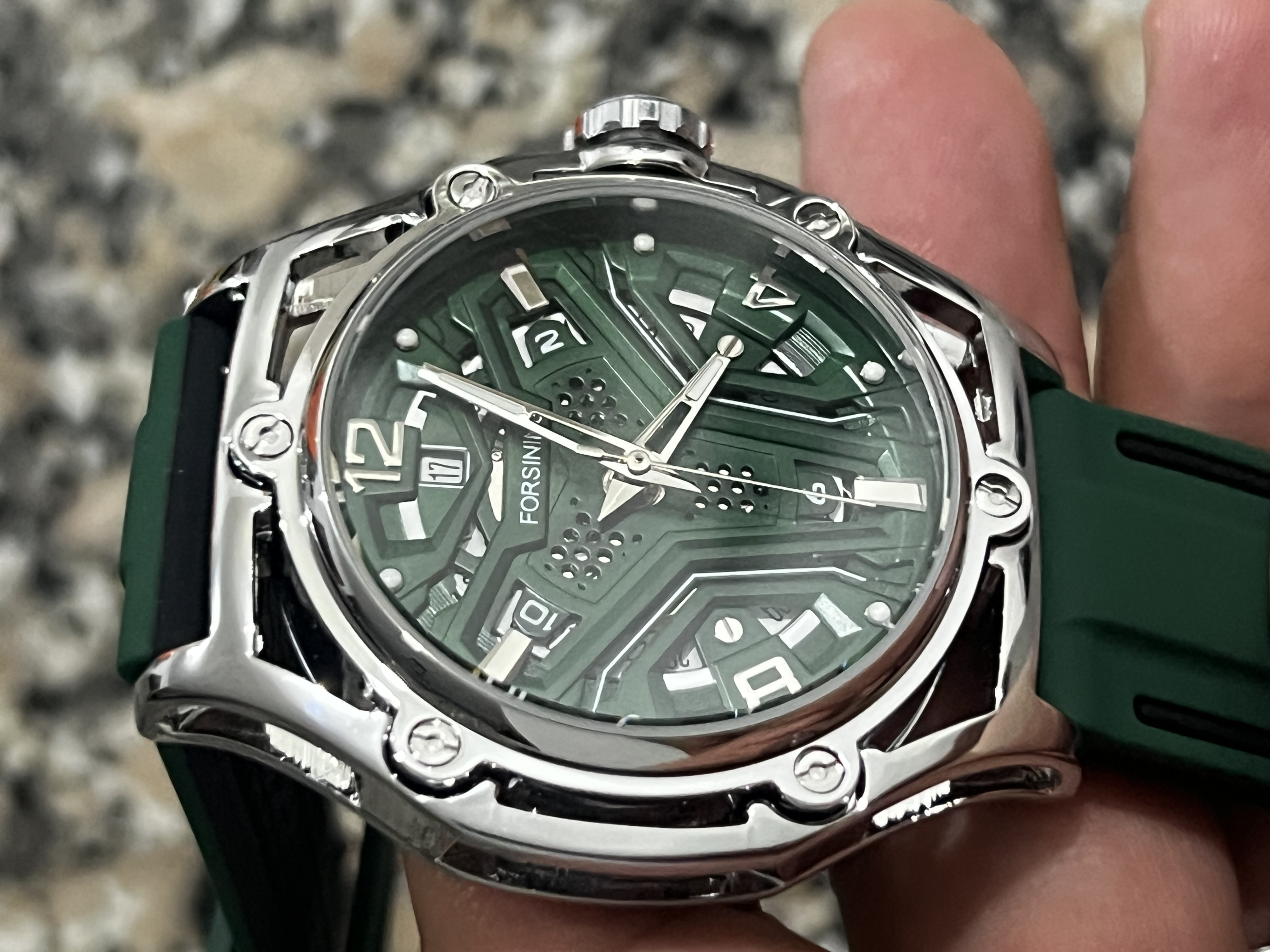 joyas, relojes y accesorios - Reloj mecánico estilo deportivo para caballero 0