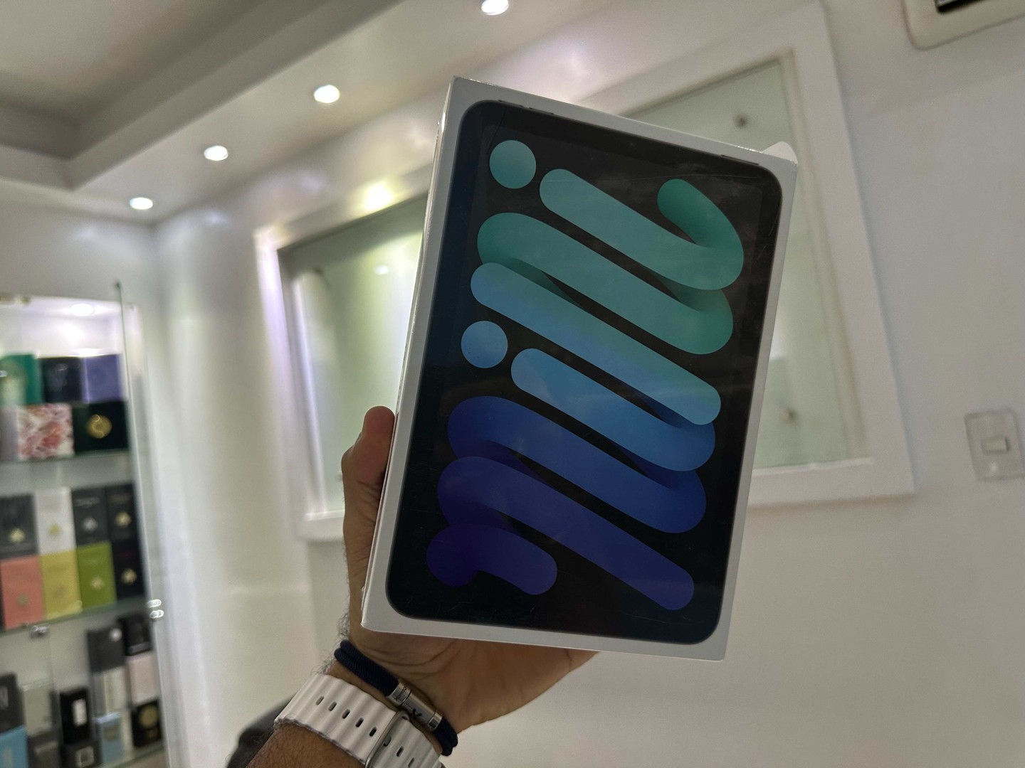 celulares y tabletas - iPad MINI (6TA GEN) 64GB Wi-Fi Azul Nueva Sellada, Garantía, RD$ 26,500 NEG