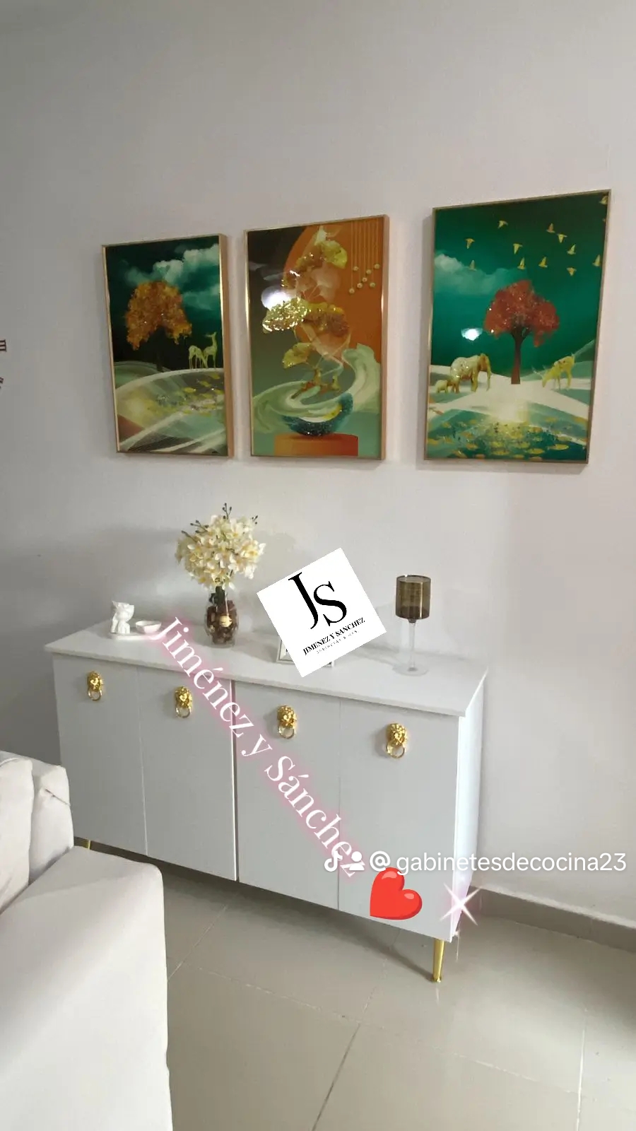 decoración y accesorios - Credenzas disponibles de 2 , 3 y 4 puertas en melamina hidrofuga  6