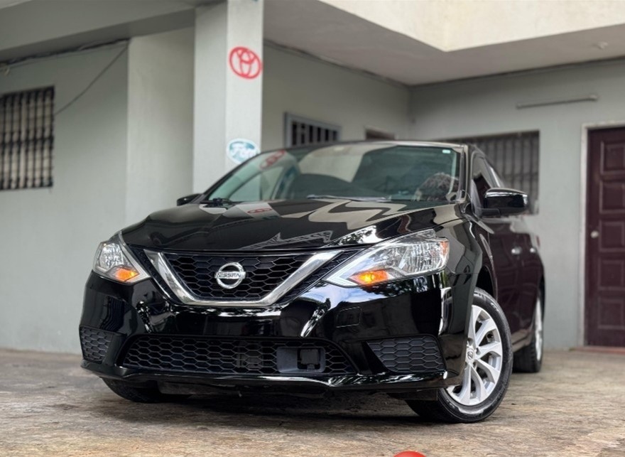 carros - 2019 Nissan Sentra SV Push boton  1