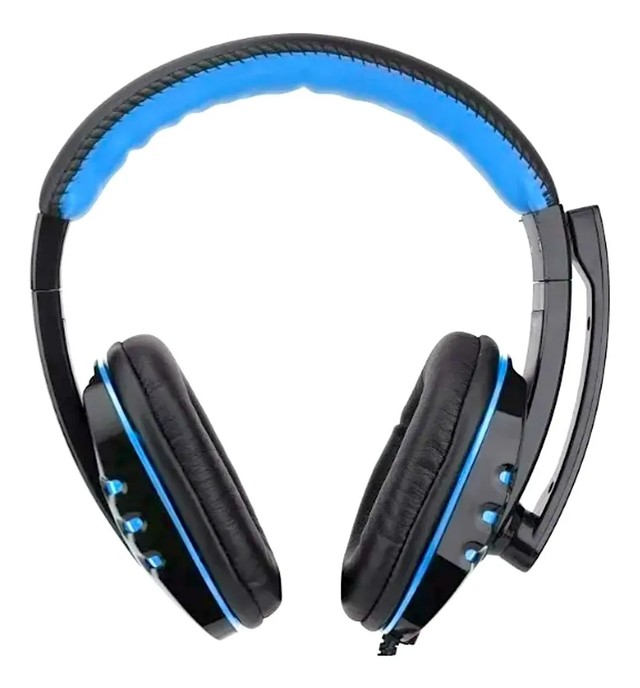 accesorios para electronica - Audifonos Gaming con microfono auriculares Gamer Jugar play cascos videojuegos 4