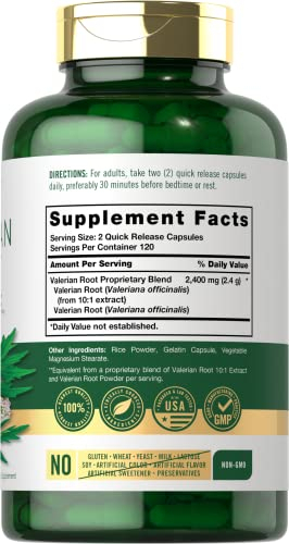 Salud y Equipamiento Médico - Capsulas De Raiz De Valeriana 2
