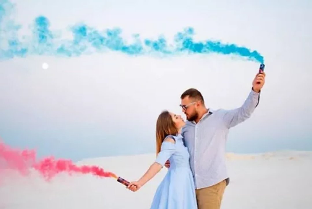 accesorios - Bengala Bomba Gender Reveal Revelacion del sexo smoke bomb humo 2