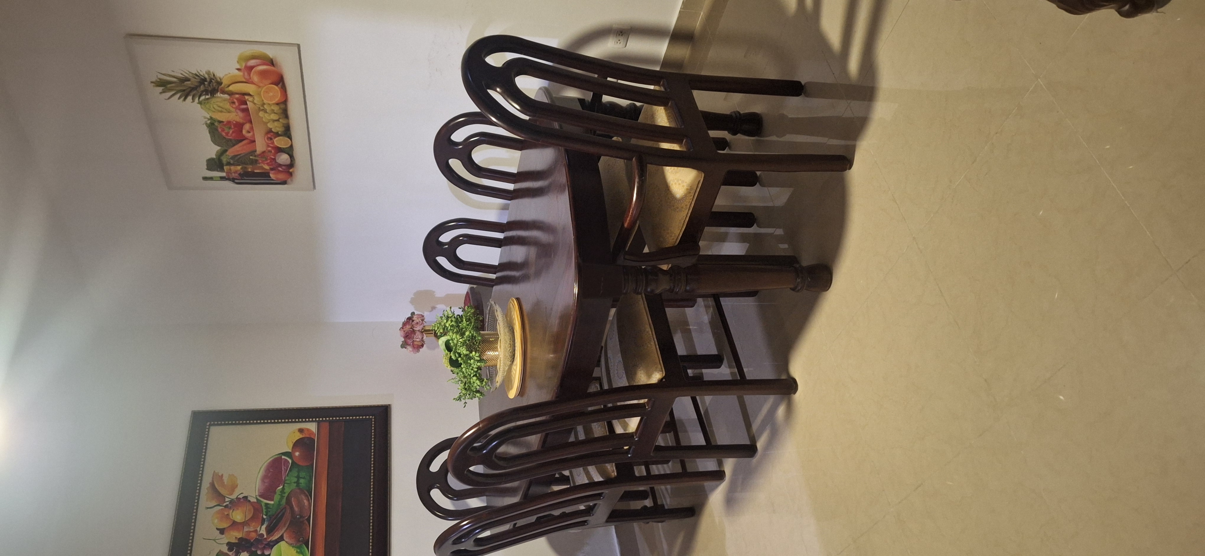 muebles y colchones - Comedor Caoba. 0