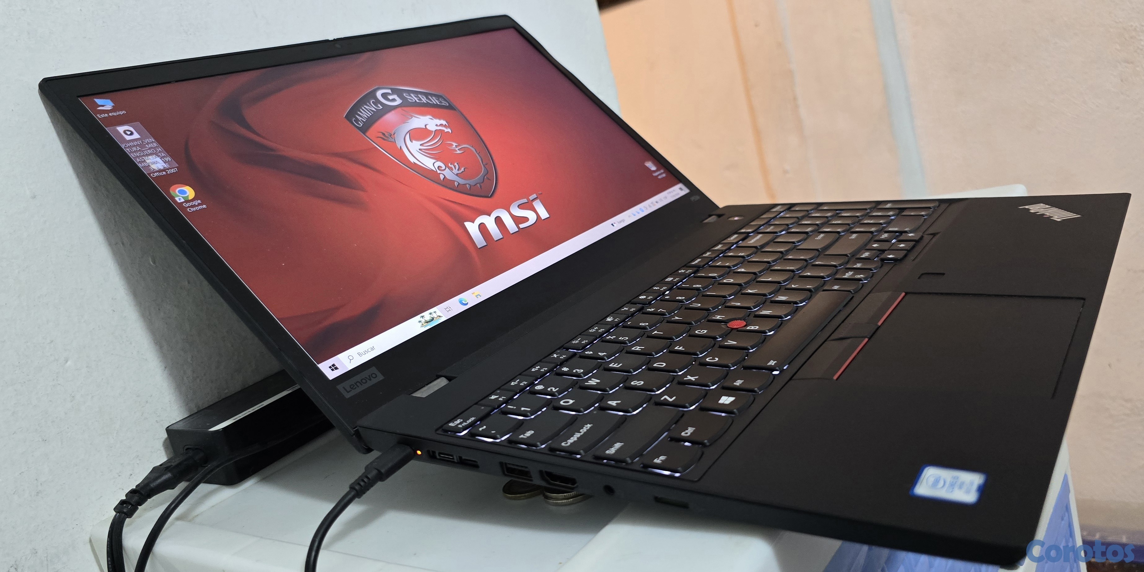 computadoras y laptops - lenovo p53s 17 Pulg Core i5 8va Ram 16gb ddr4 Doble Video Grafico Nvidea 10gb 2