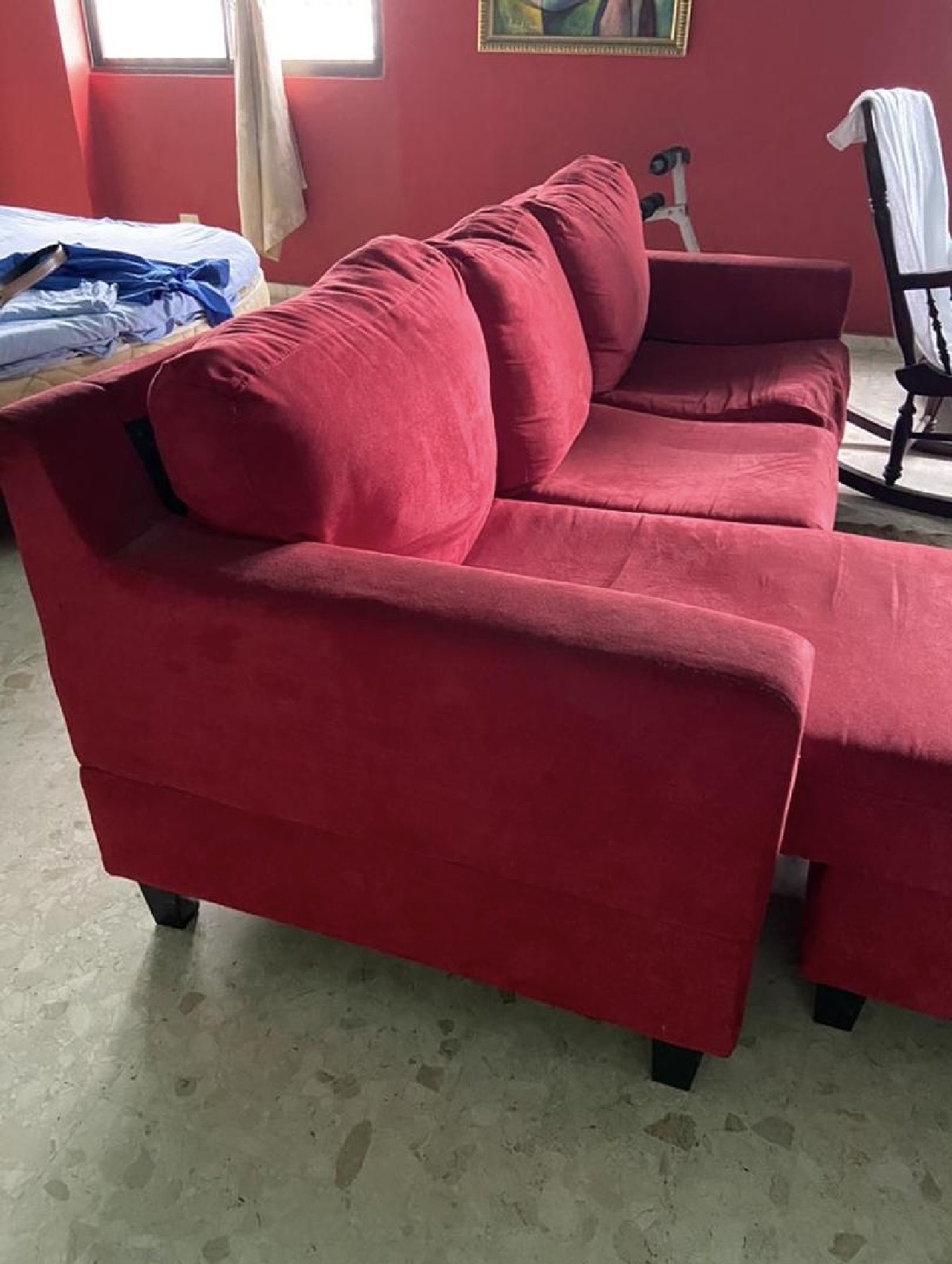 muebles y colchones - Mueble rojo  1
