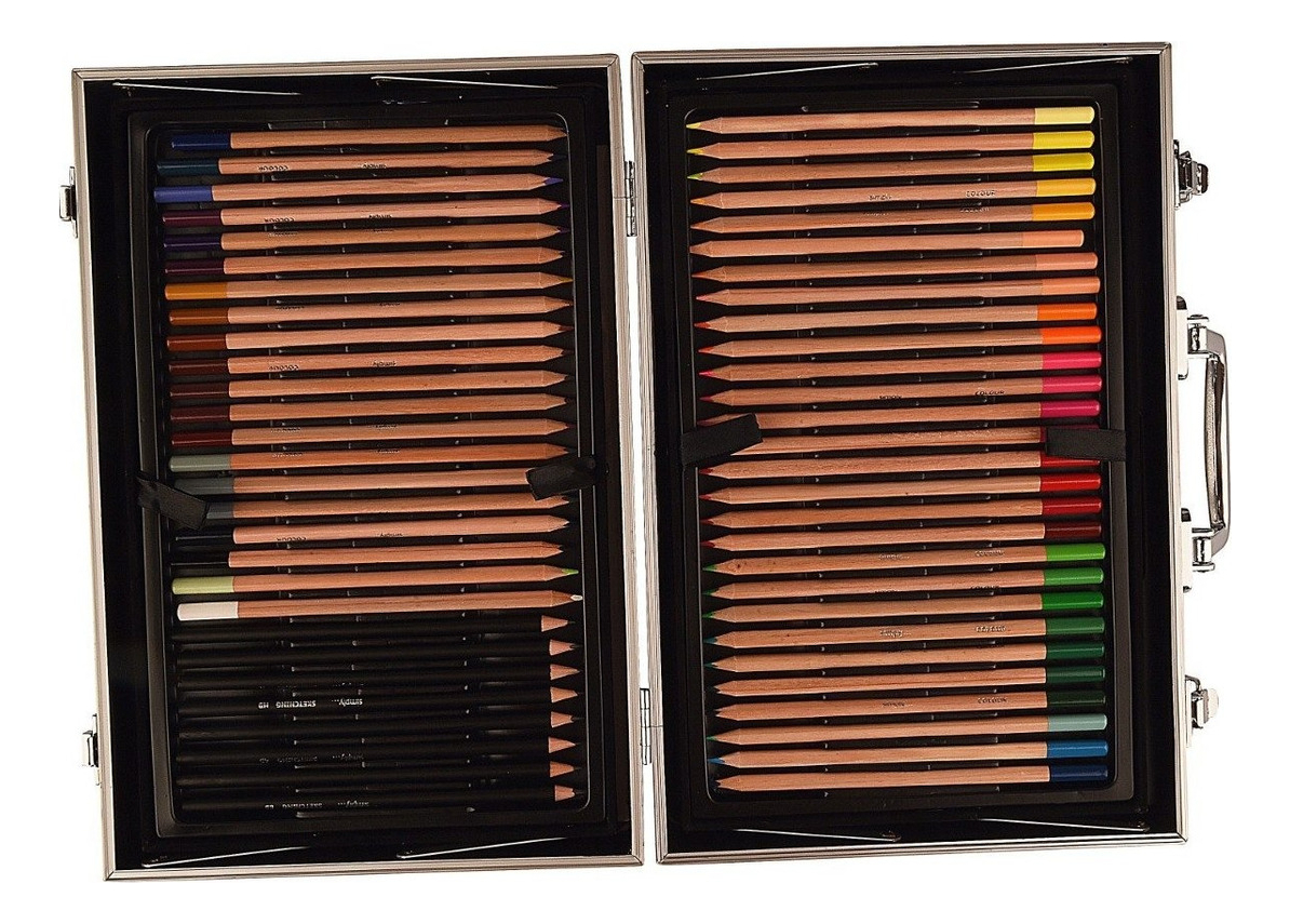 Salud y Equipamiento Médico - Rowney Kit Artista Completo 122 Pcs Estuche Metal 4