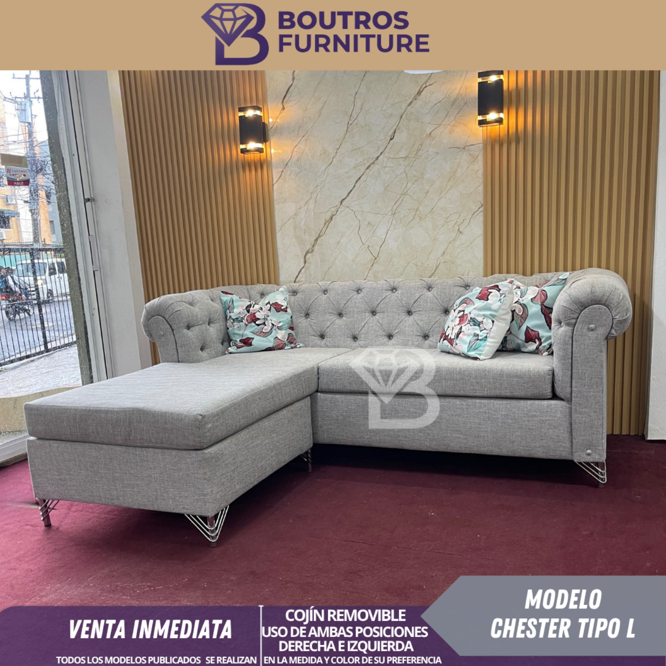 muebles y colchones - SOFÁ CHESTR COJÍN REMOVIBLE 

antes 34,810 

-10% de descuento  ahora 31,329 0