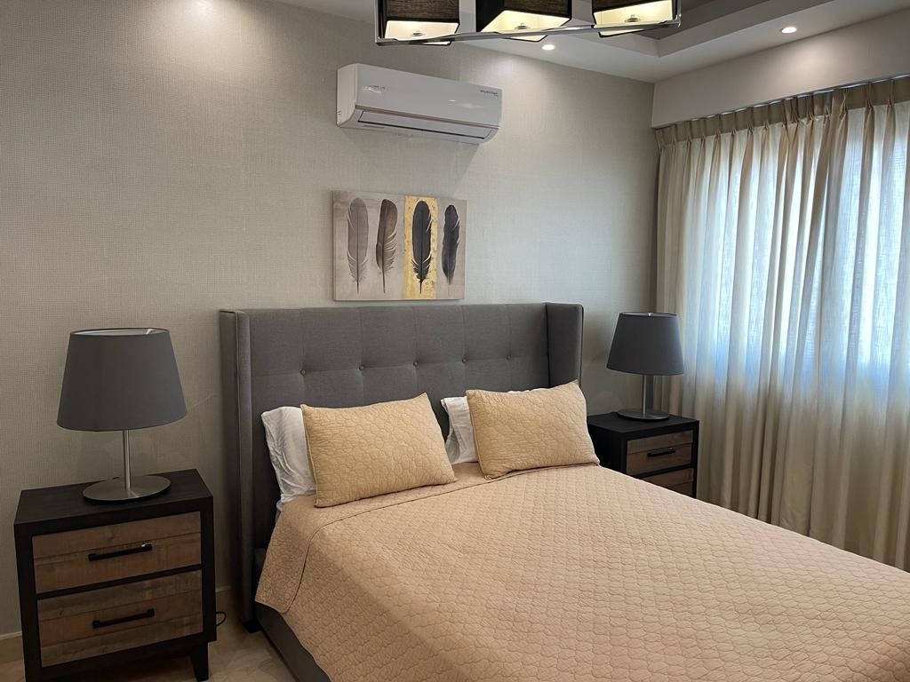 apartamentos - Apartamento amueblado en Piantini piso 9 
 7