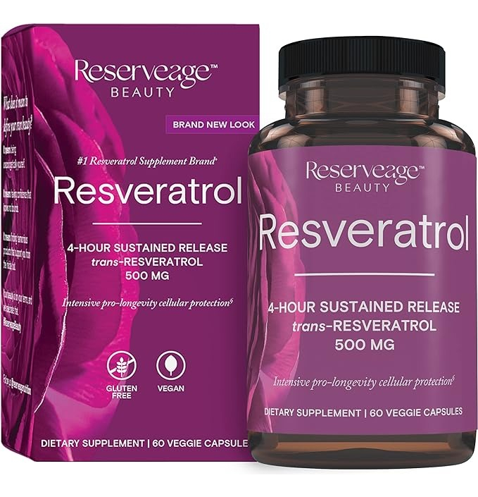 Salud y Equipamiento Médico - Resveratrol 60 Capsulas 800 Mg - U - Unidad A $7532 0
