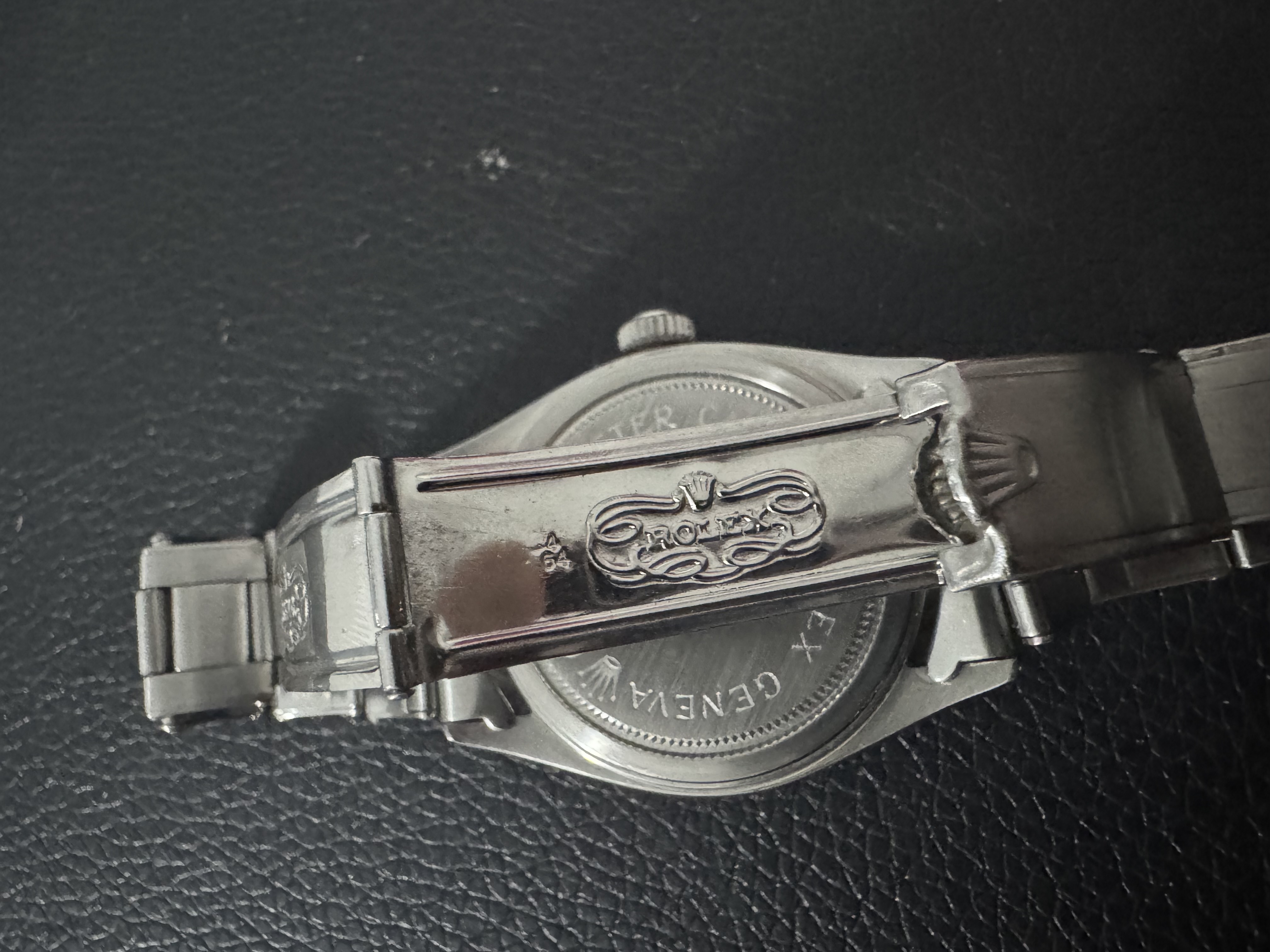 joyas, relojes y accesorios - Tudor Big Rose Oyster case by Rolex 09 vintage original  34 mm.  3