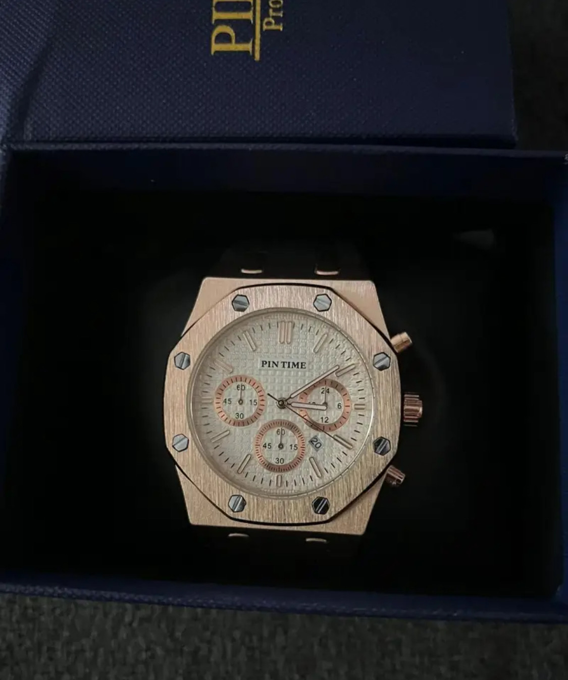 joyas, relojes y accesorios - Reloj pintime 2665 color oro rosa  3