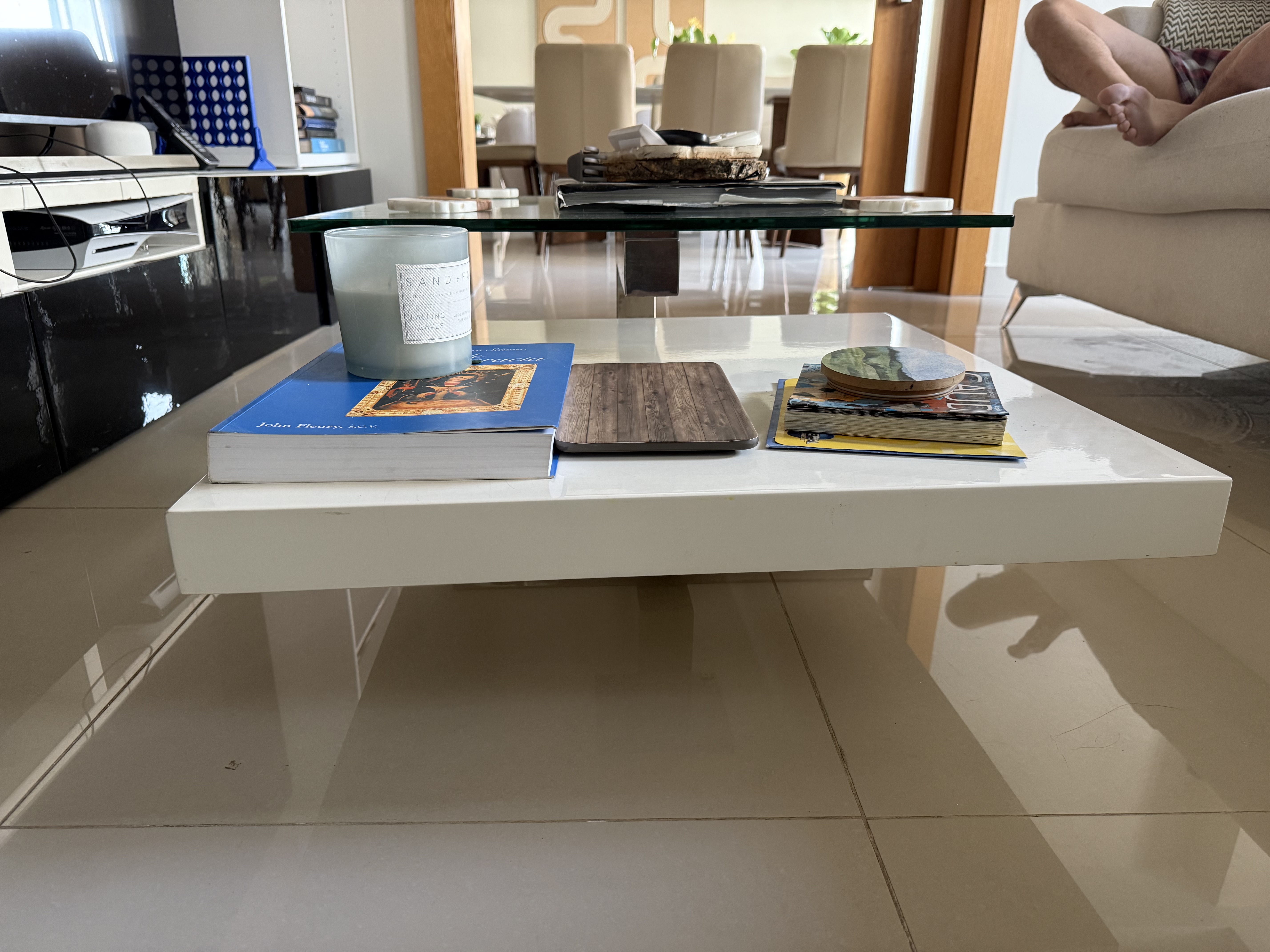 muebles y colchones - Hermosa mesa para sala  0