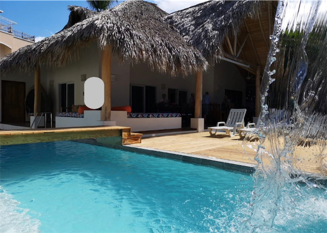 casas vacacionales y villas - Venta de Villa amueblada en samana en el complejo turístico las ballenas 5
