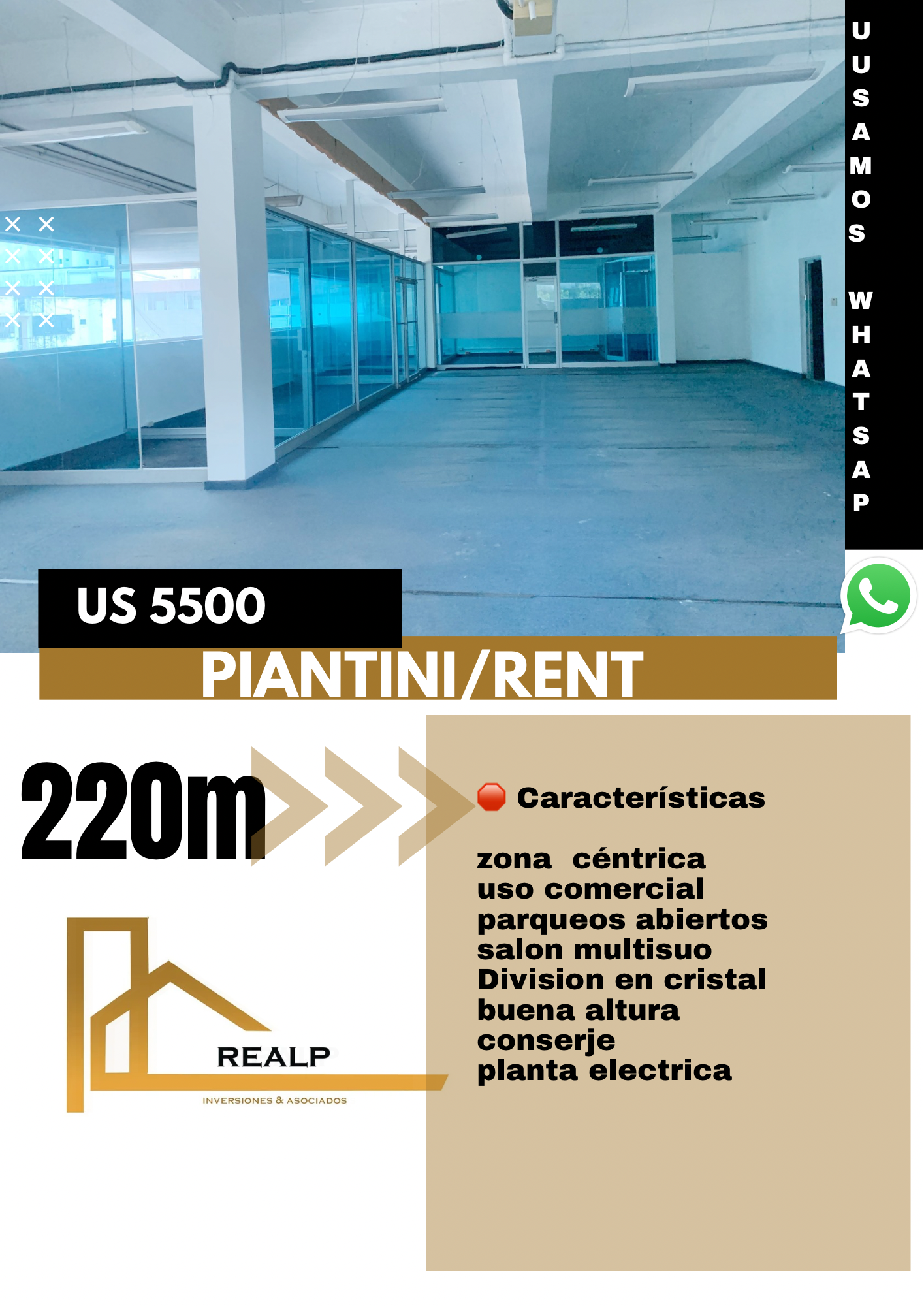 oficinas y locales comerciales - Local céntrico en Piantini 0