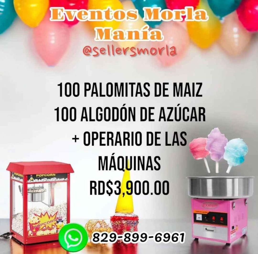 servicios profesionales - Combos de cumpleaños para tus eventos y fiestas,payaso,palomitas, algodón, y mas 3